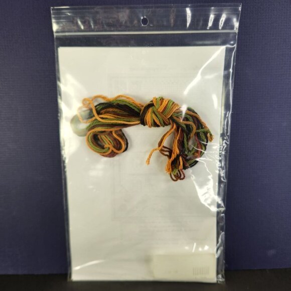 Little House Needleworks Autumn Sampler Fall Cross Stitch Chart and Silk New‎ - Picture 4 of 5